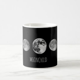 Mond-Phasen * Moonchild Kaffeetasse