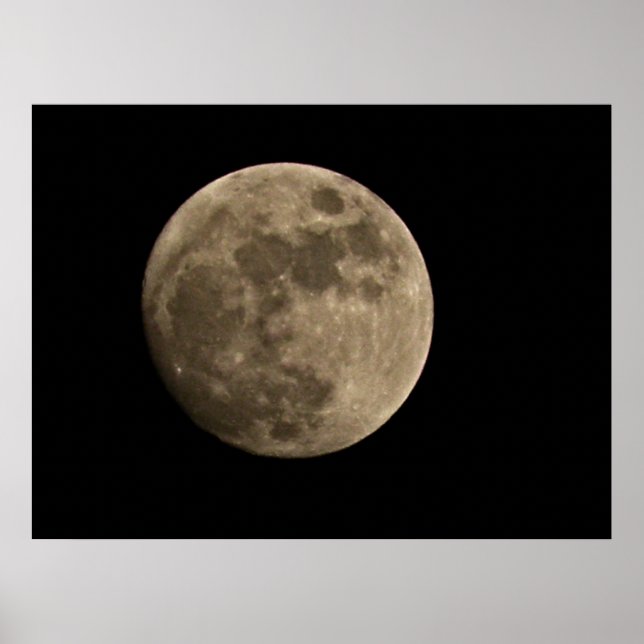 Mond Poster (Vorne)