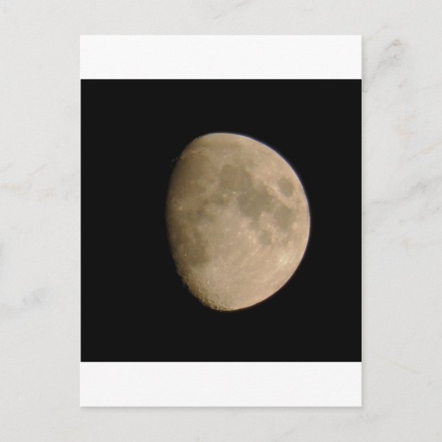 Mond Postkarte (Vorderseite)
