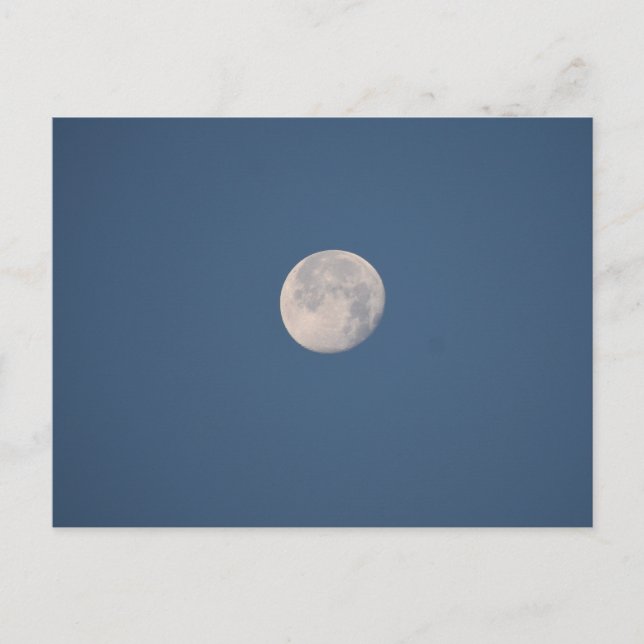 Mond Postkarte (Vorderseite)