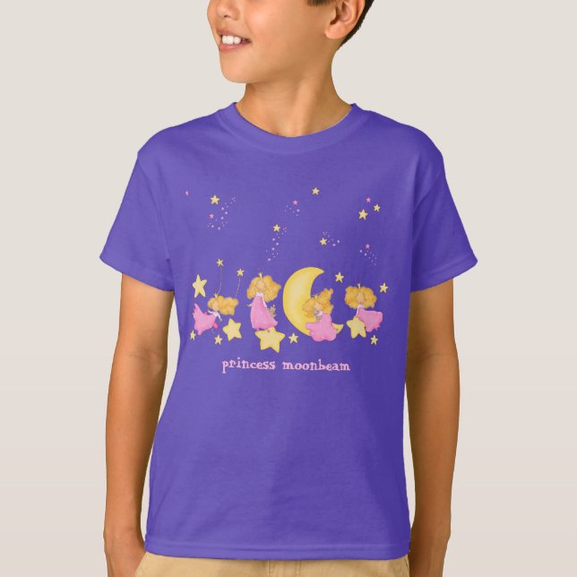 Mond-Prinzessin - "Prinzessin Moonbeam " T-Shirt (Vorderseite)