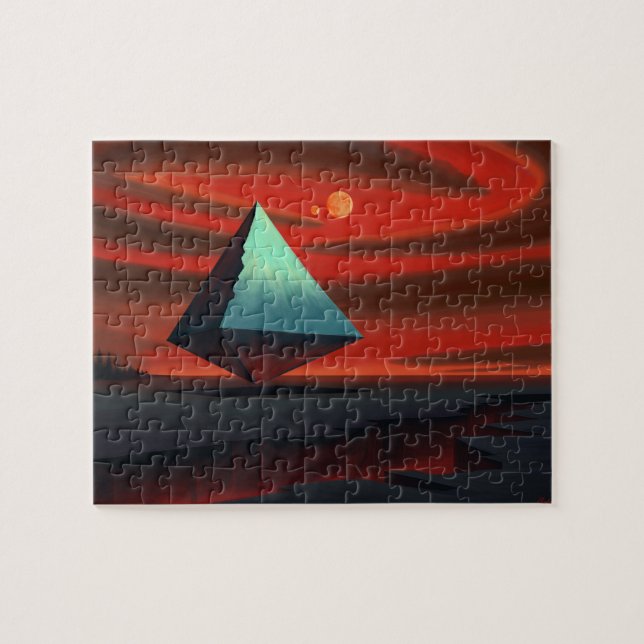 Mond-Pyramide (Horizontal)