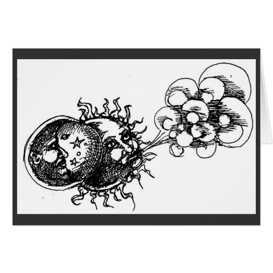 Mond, Sonne und Wind Karte
