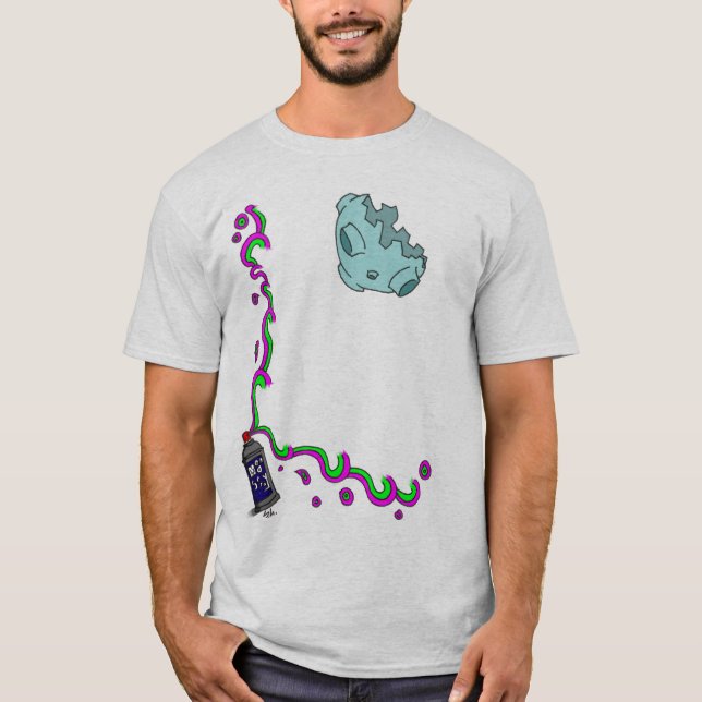 Mond-Spray T-Shirt (Vorderseite)