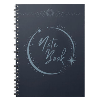 Mond & Sterne Notizbuch | Himmelsjournal Notizblock