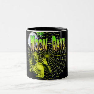 Mond-Strahlen 15. Jahrestags-Tasse Zweifarbige Tasse