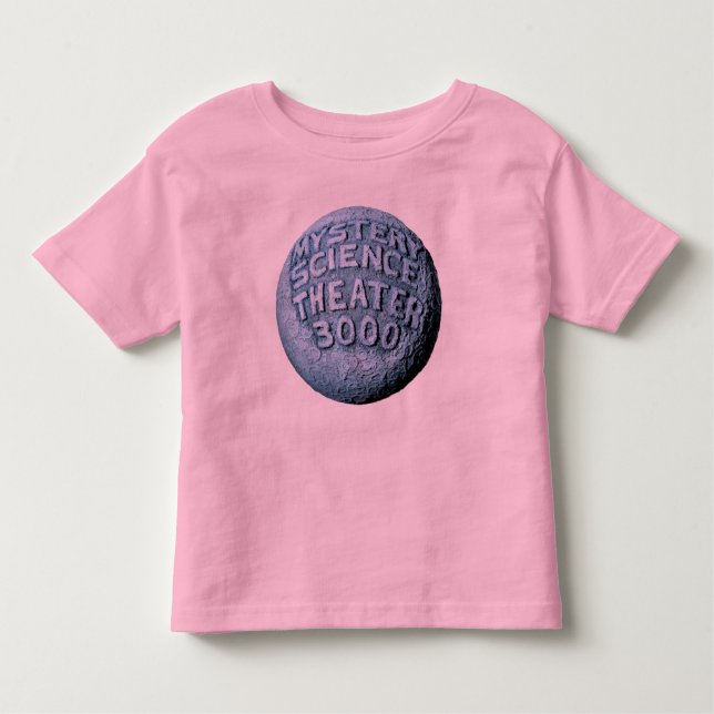 Mond-T - Shirt des Kleinkind-MST3K (Rosa) (Vorderseite)