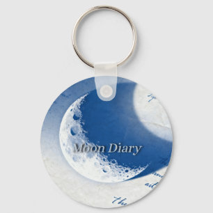 Mond-Tagebuch Schlüsselanhänger