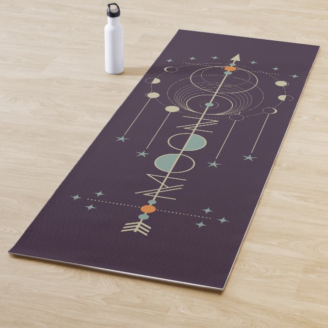 Mond-Totem Yogamatte (Beispiel)