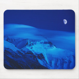 Mond über Mt. Everest Tibet, China Mousepad