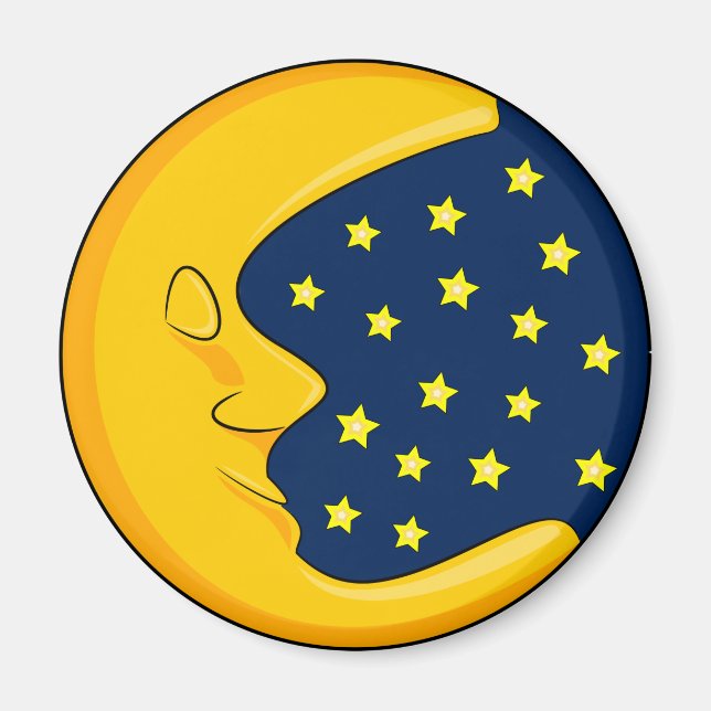 Mond und Stars Magnet (Vorne)