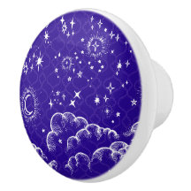 "Mond-und Stern-" Fach-Griff-Zug (WH/BLU/PUR)