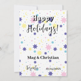 Mond und Sterne. Einladung