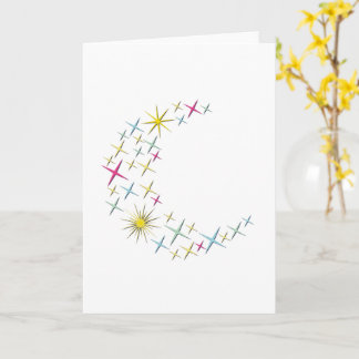 Mond und Sterne Karte