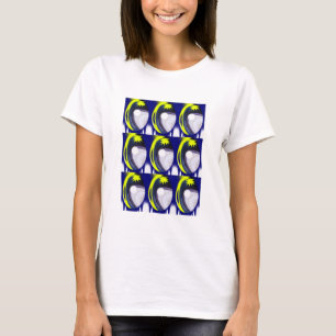 Mond und Sterne Nacht Urlaub T-Shirt
