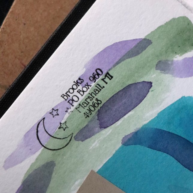 Mond und Sterne Permastempel (Von Creator hochgeladen)