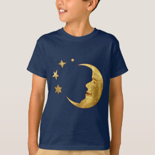Mond und Sterne T-Shirt