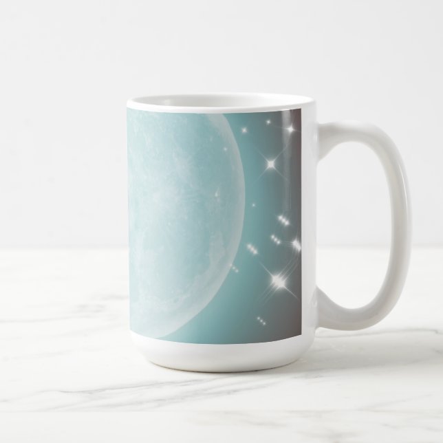 Mond und Sterne Tasse (Rechts)