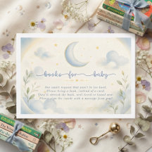 Mond und Sterne Über den Mond Baby Shower