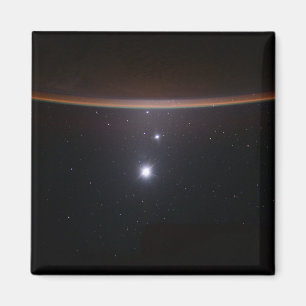 Mond, Venus, Jupiter & Earth (ISS) (NASA) (Space) Magnet