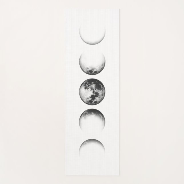Mond-Yoga-Matte Yogamatte (Vorderseite)