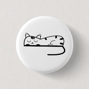 Mondaufgang Minimale Linienarbeit Button
