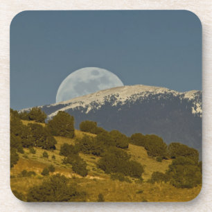 Mondaufgang über die Sangre de Cristo Mountains, Getränkeuntersetzer