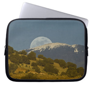 Mondaufgang über die Sangre de Cristo Mountains, Laptopschutzhülle