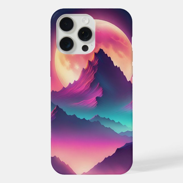 Mondaufstieg iPhone 15 Pro Max Hülle (Rückseite)