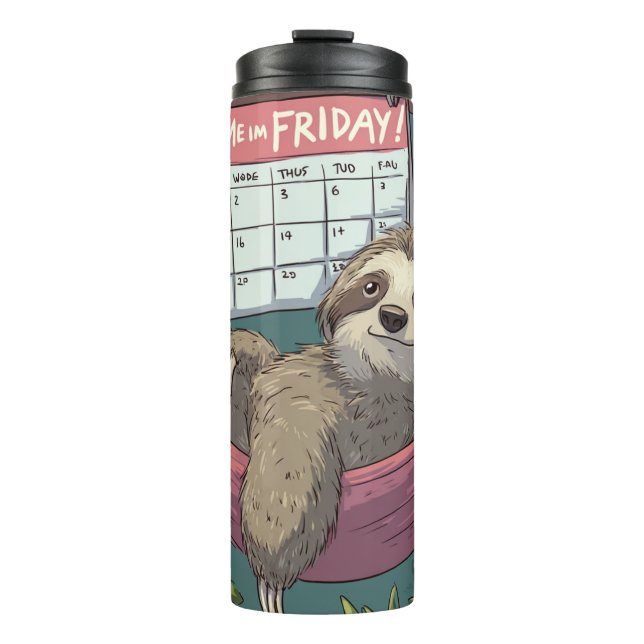Monday Mood Thermosbecher (Vorderseite)