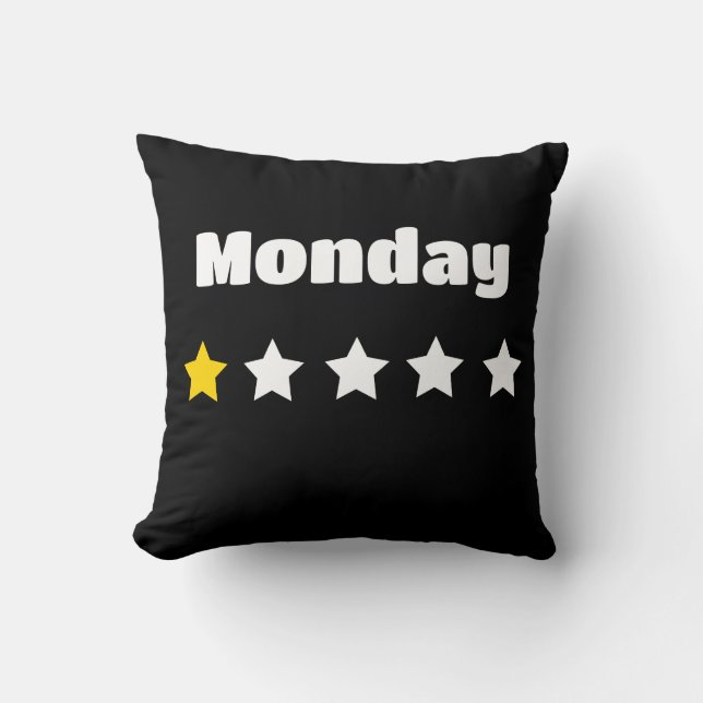 Monday sucks  kissen (Vorderseite)