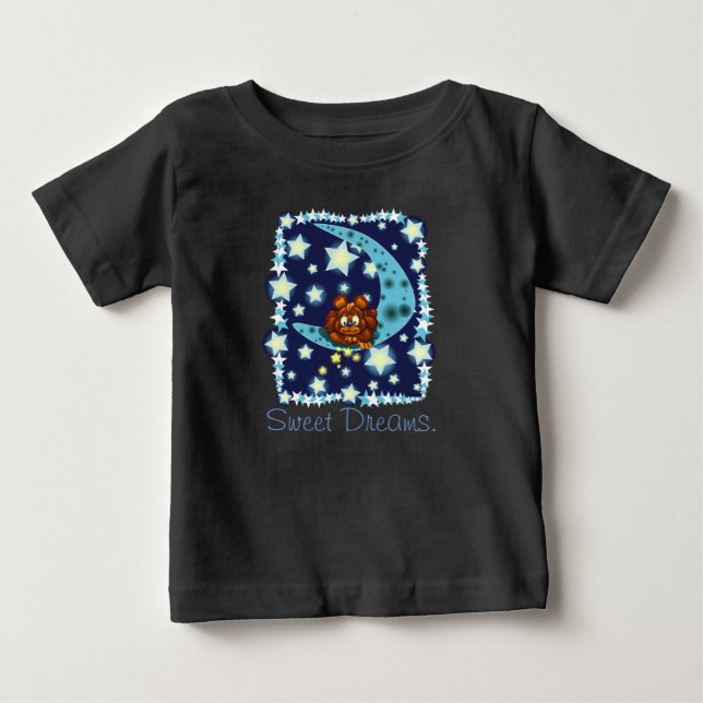 Mondbär Baby T-shirt (Vorderseite)