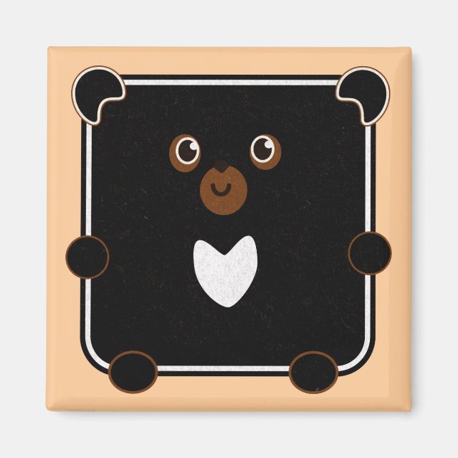 Mondbär Magnet (Vorne)