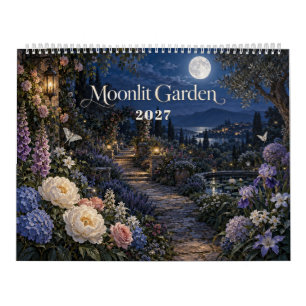 Mondbeglückter Botanischer Garten Kunst Kalender