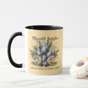 Mondbeglückter Kristallblumenstrauß des Gartens •  Tasse
