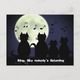 Mondbeleuchtung Postkarte