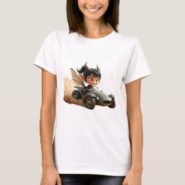 Mondbeschienene Pixie der wandernden Dünen.  T-Shirt
