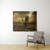 Mondbeschienene Seereise - Maritime Kunst
