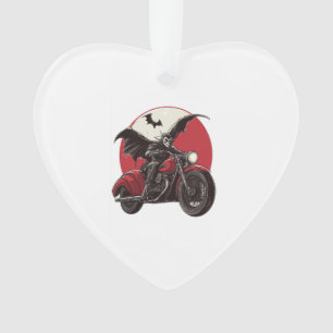 Mondbeschienene Vampir-Fahrt Ornament