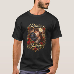Mondbeschienene Verliebte in Verona T-Shirt