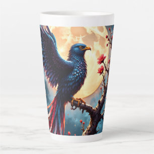 Mondbeschienener Crimsonwing – Mystischer Fantasy- Milchtasse