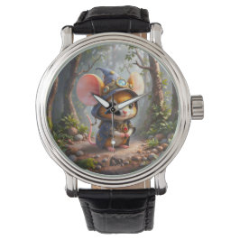 Mondbeschienener Hüter der kleinen Wunder.  Armbanduhr