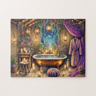 Mondbeschienener Spa-Bad Enchanted Night Garden Re