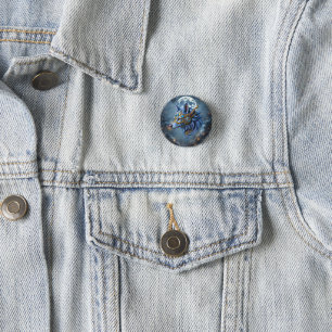 Mondbeschützter des Saphirschleiers. Button