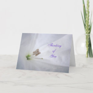 Mondblume #7 - leer oder individuell anpassen karte