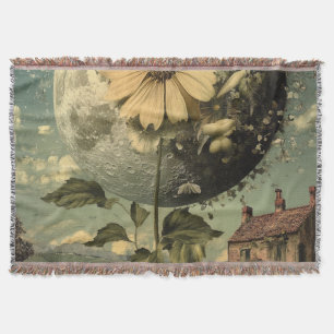Mondblume & Vintage Charme Decke