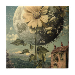 Mondblume & Vintage Charme Fliese