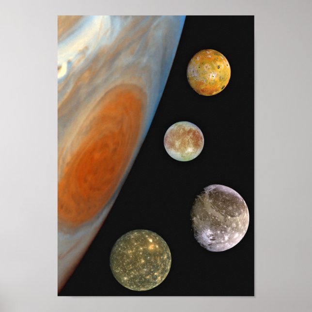 Monde des Jupiter Poster Print (Vorne)