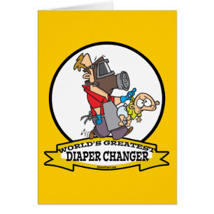 MONDE LE PLUS GRAND DIAPER CHANGER DAD CARTOON