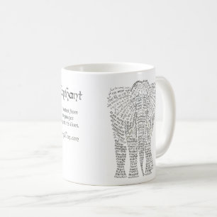 Monde Monde Asiatique Elephant Mug
